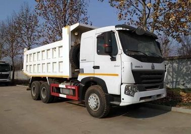 6x4 usou a capacidade de carga de 30 toneladas 8645*2500*3450mm do caminhão basculante de HOWO