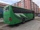 51 assentos portas usadas Yutong da corrediça do verde dois do motor da parte dianteira do ônibus de excursão de 2010 anos