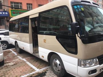 Ônibus usado da pousa-copos de Toyota do combustível diesel 2010 anos com 27 assentos confortáveis