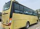 O anúncio publicitário usou ônibus de Yutong 37 assentos treinador que usado 2010 anos o ônibus 9 Mete o comprimento